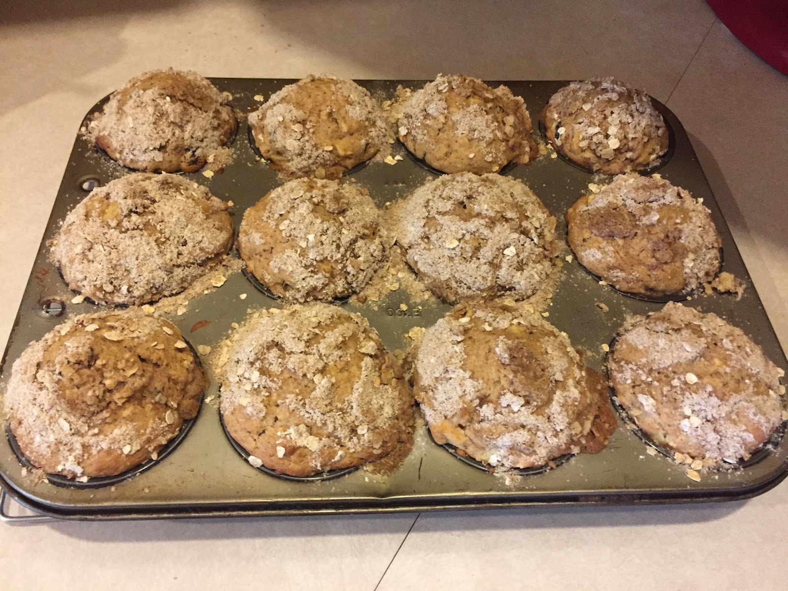 High Altitude Baking Apple Muffins