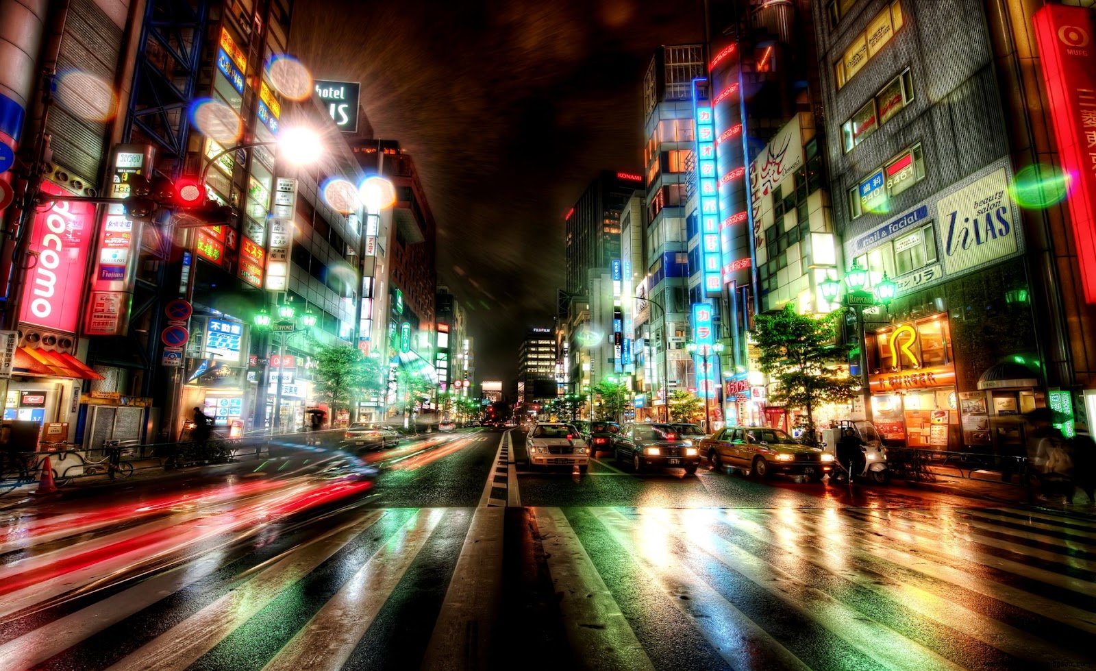 Road Tokyo City At Night Wallpaper Hd Wallpaper Gallery