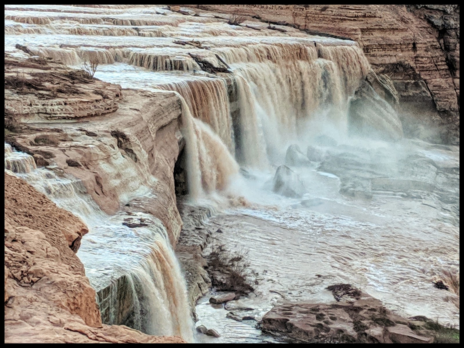 Grand Falls, Arizona in 360 Degrees