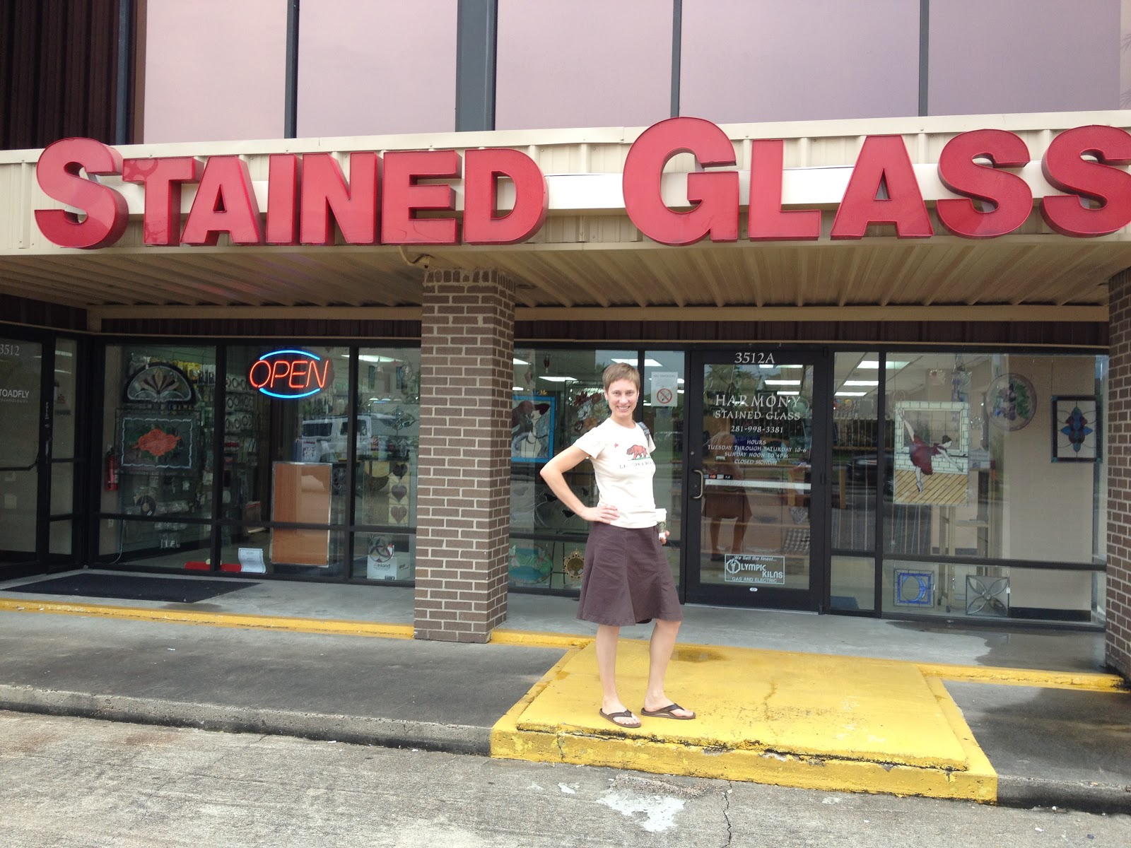 No Days Adhesives No Days Road Show Harmony Stained Glass, Pasadena, TX