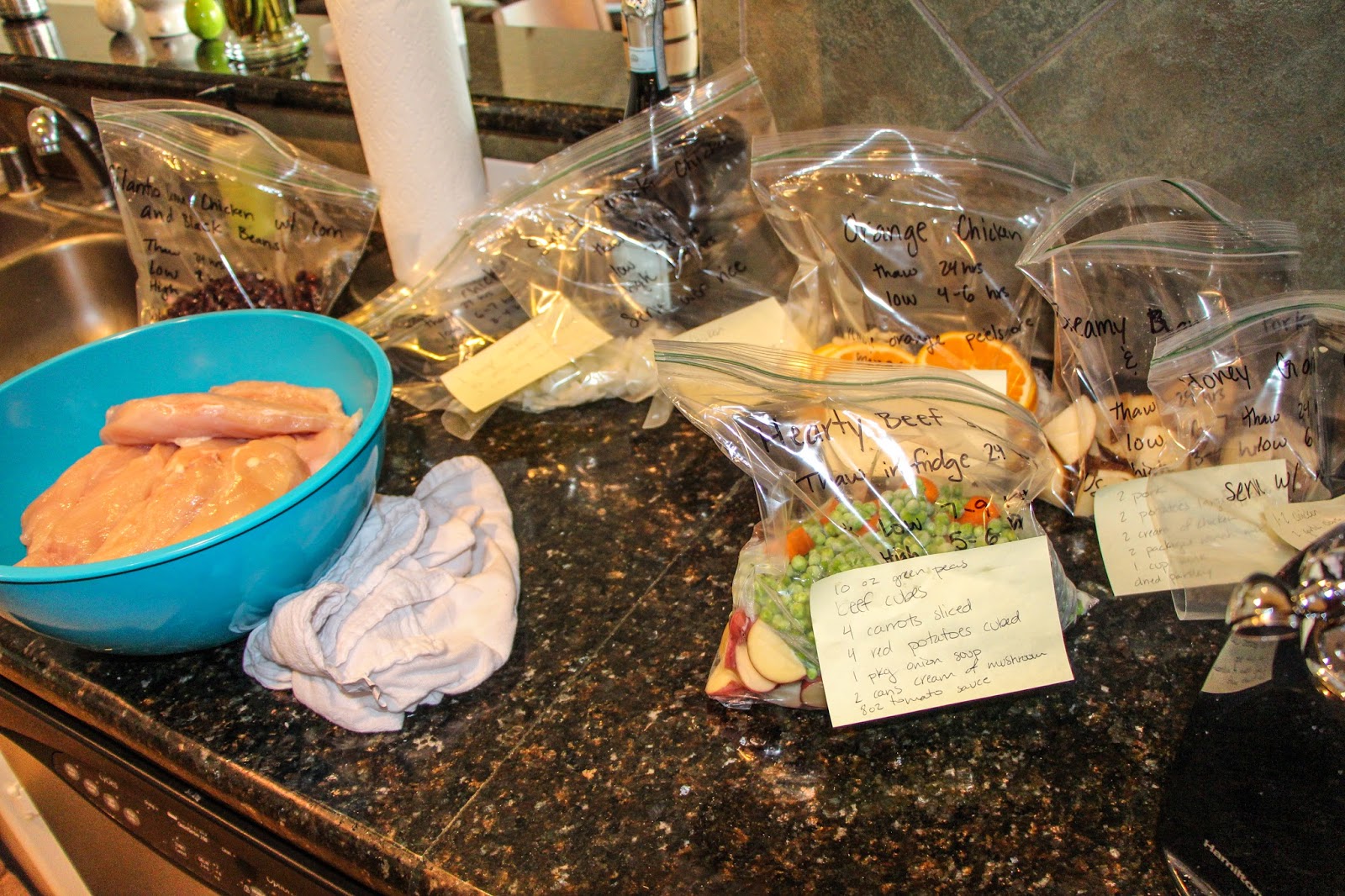 Newbie in the Kitchen: Make Ahead Crock-Pot Meals