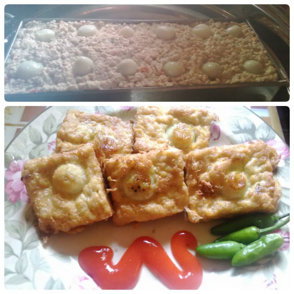 Resep Tahu Sarang Burung Puyuh Kukus di Loyang Resep Tahu Sarang Burung Puyuh Kukus di Loyang