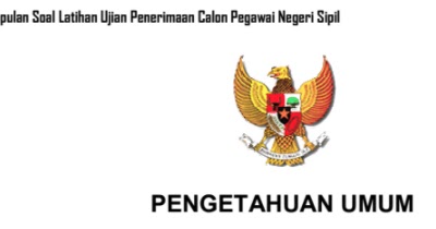 Contoh Soal Tes Cpns Pengetahuan Umum Dan Kunci Jawaban Pembahasan Portal Dadang Jsn