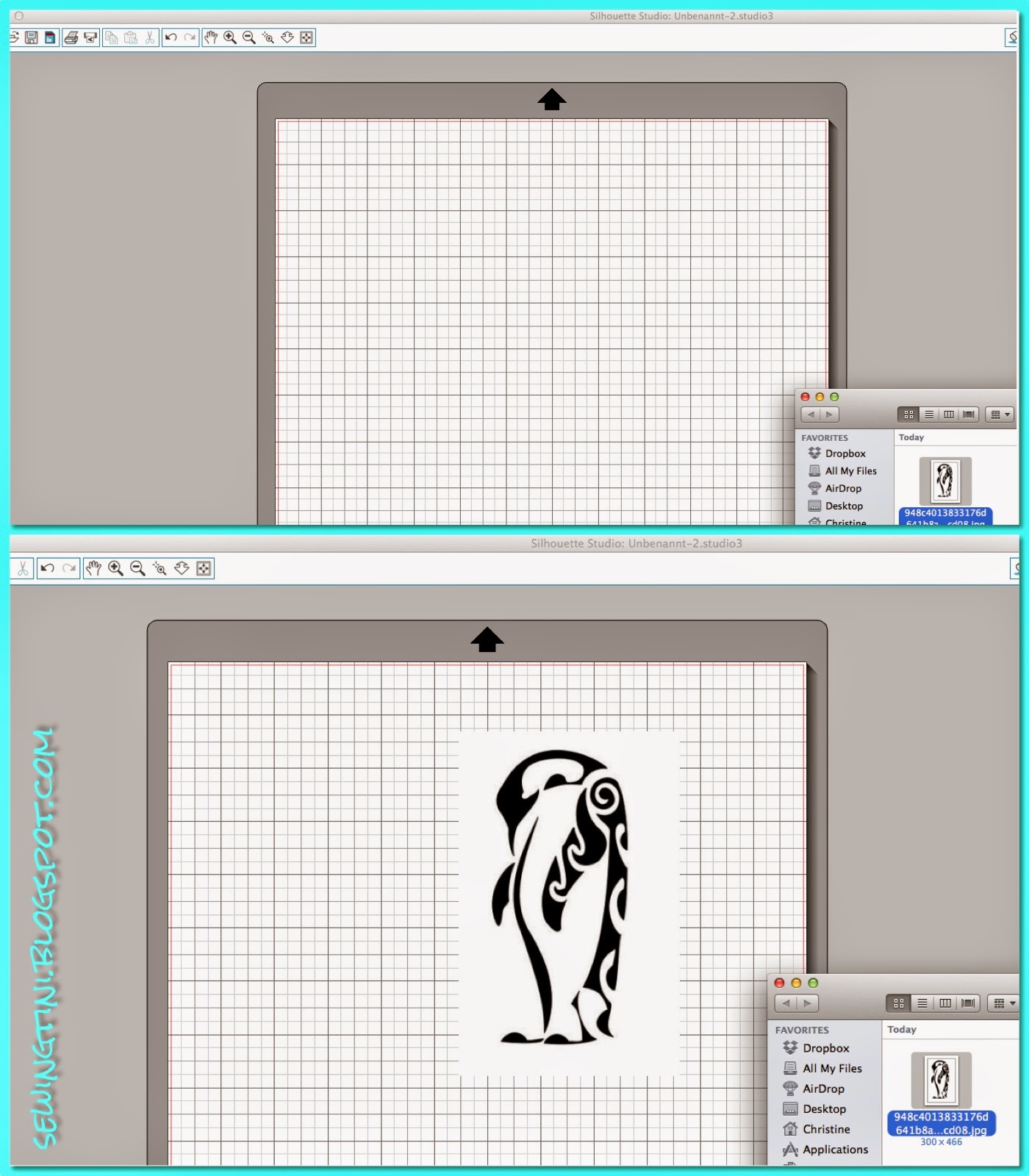 Tinis Plotter-Tutorials - Folge 4 - das Nachzeichnen
