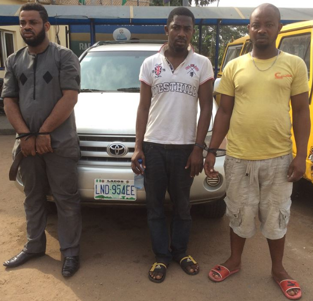 kidnappers from ibadan arrested lagos