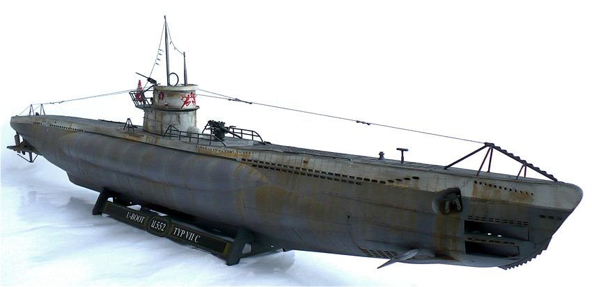 The Great Canadian Model Builders Web Page!: U Boot Typ VII C