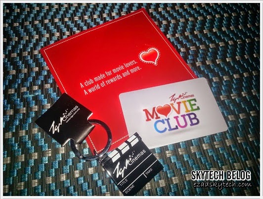 TGV Cinemas Movie Club Key Chain
