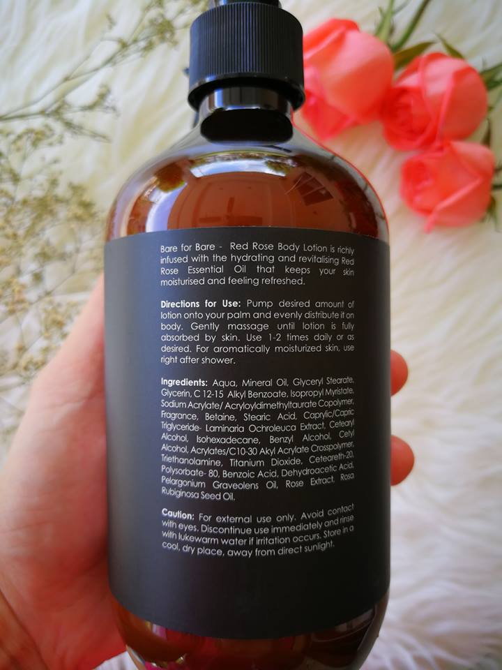 The Beauty Junkie Free 60ml Bare for Bare Product with