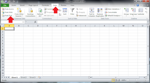 How to convert .csv, .tsv textfile data in to excel - How ...
