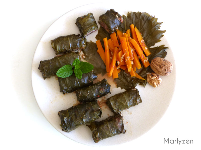 Dolmas aux carottes