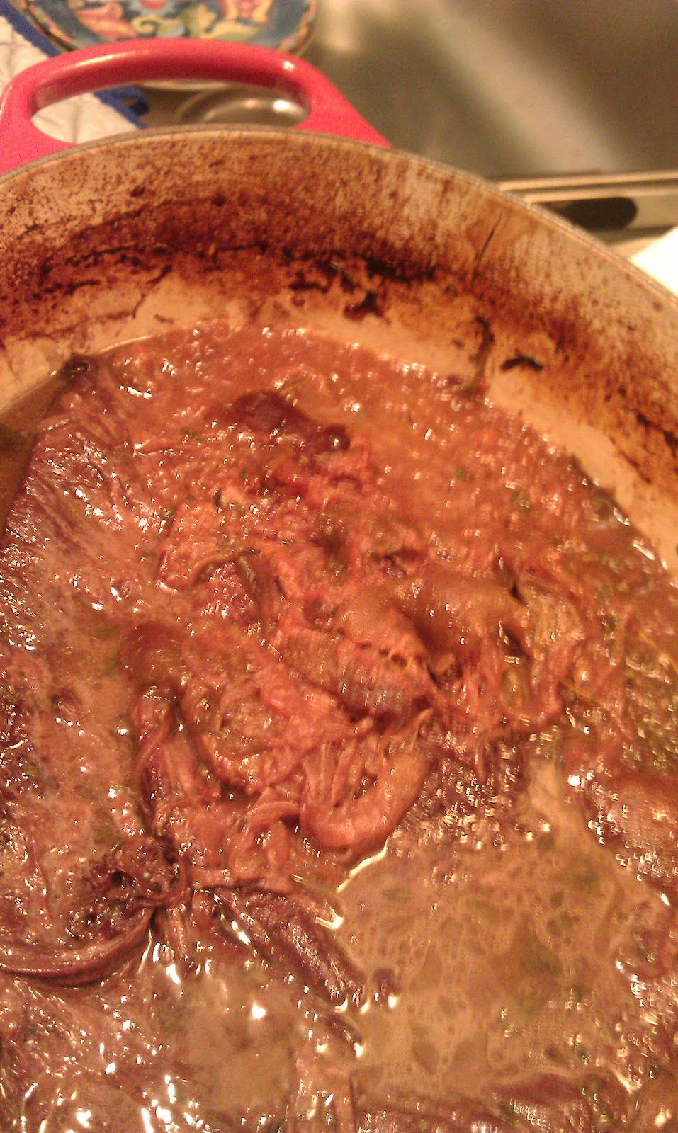 Brisket with Plums and Wine, New York Times