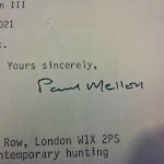 Paul Mellon Autograph