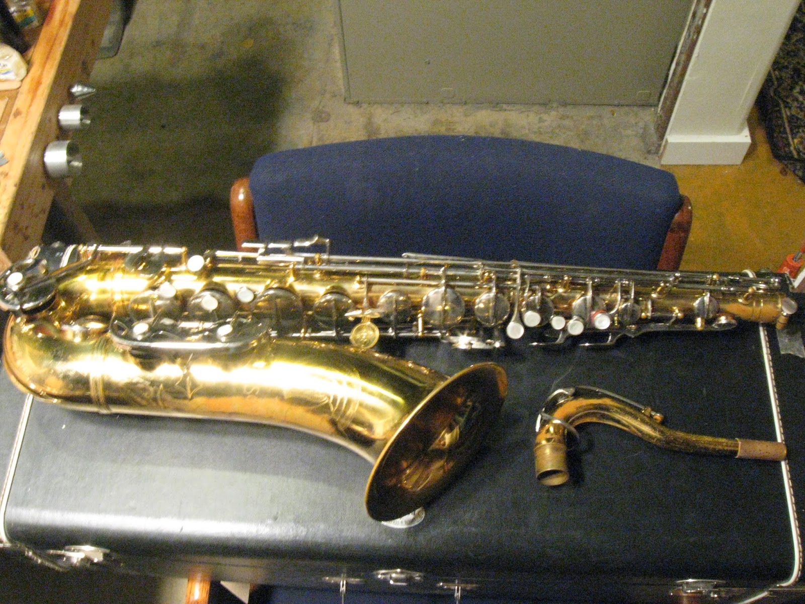Abracadabra's Musical Instrument Repair Evette & Schaeffer tenor sax