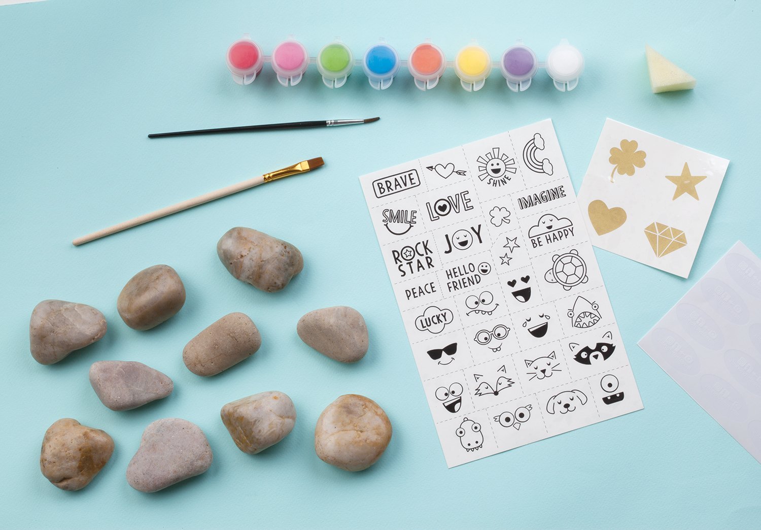 Reviewing Hide & Seek Rock Painting Kit by Creativity for Kids