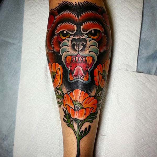 tumblr bear tattoo design tumblr bear tattoo design