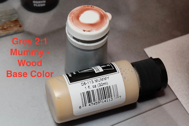 Base color of wood flooring Minitaire Mummy and light Grey