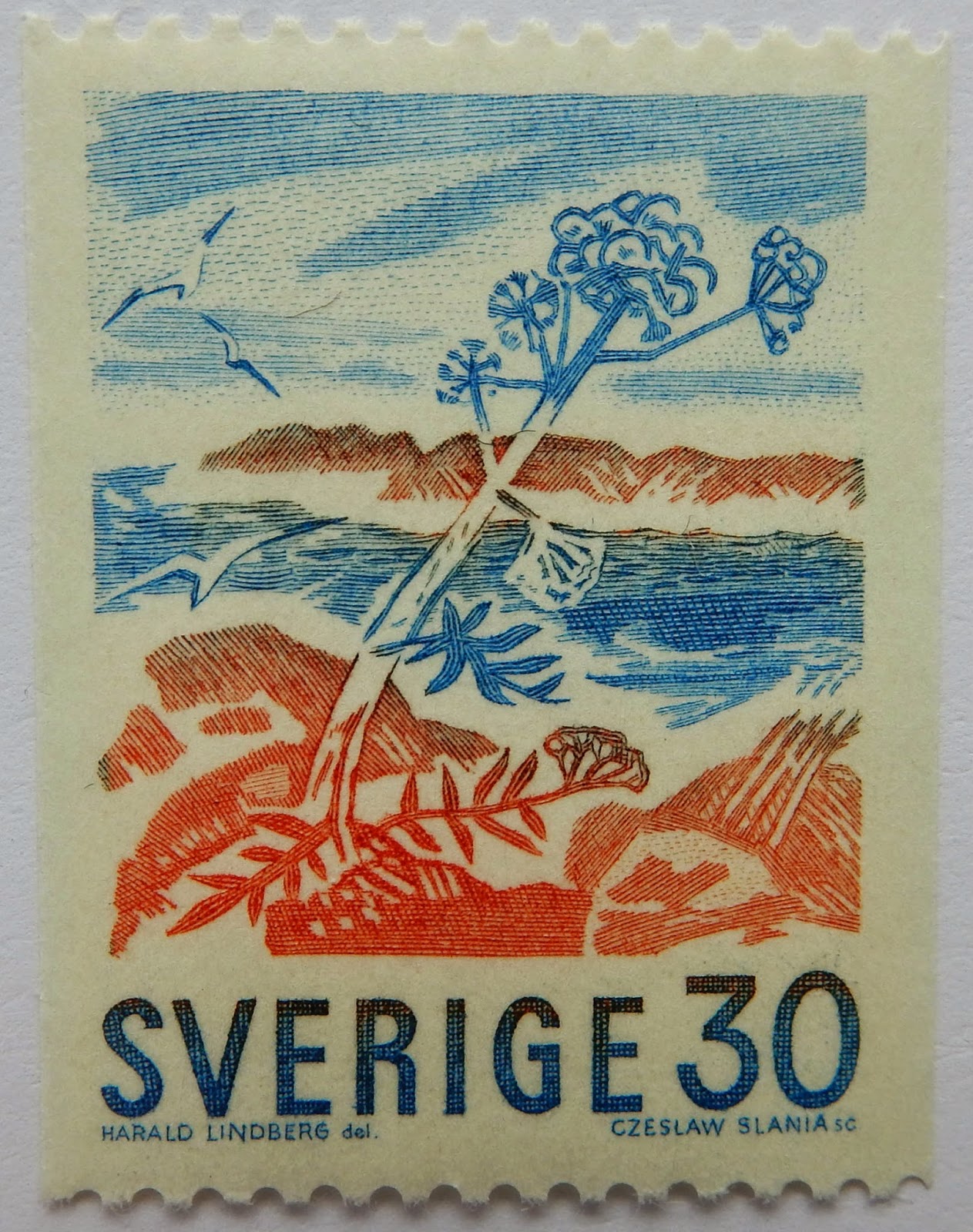Swedish Definitive Stamps 1937 to 1973 1967 Definitive Stamps