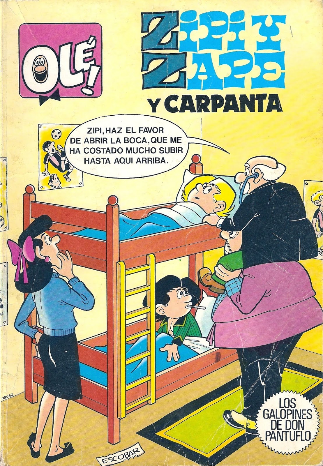 Galicia Comic: Colección OLÉ! 255 - Zipi y Zape, con Carpanta. Los