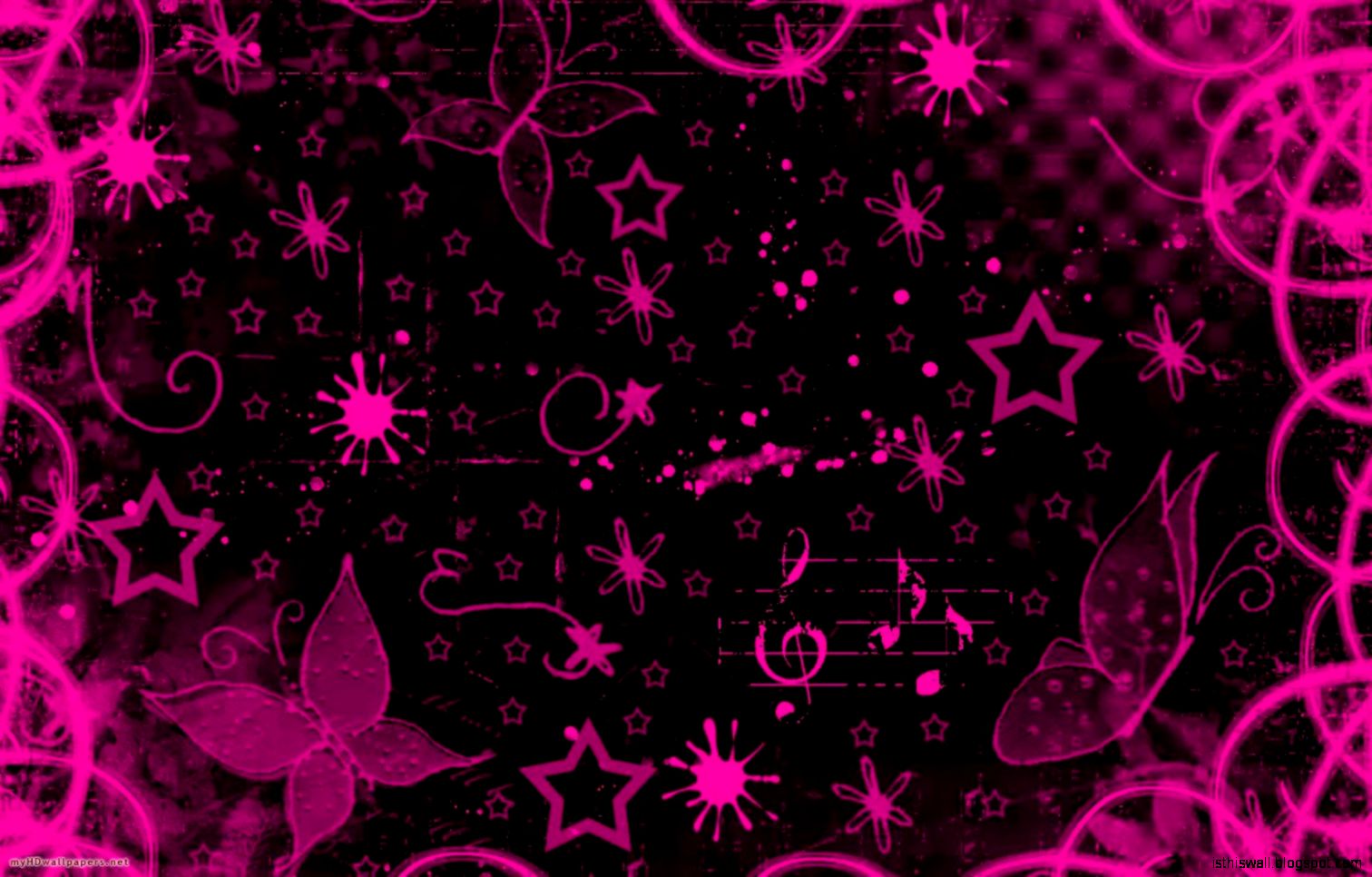  Pink  And Black  Wallpaper  This Wallpapers 