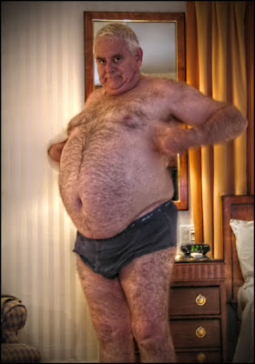 hairy chubby oldermen - handsome granpa