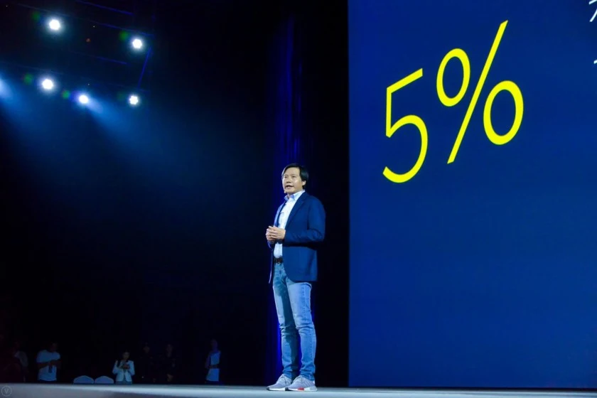 Xiaomi margine di profitto al 5%