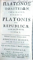 Plato's Republic from year 1713