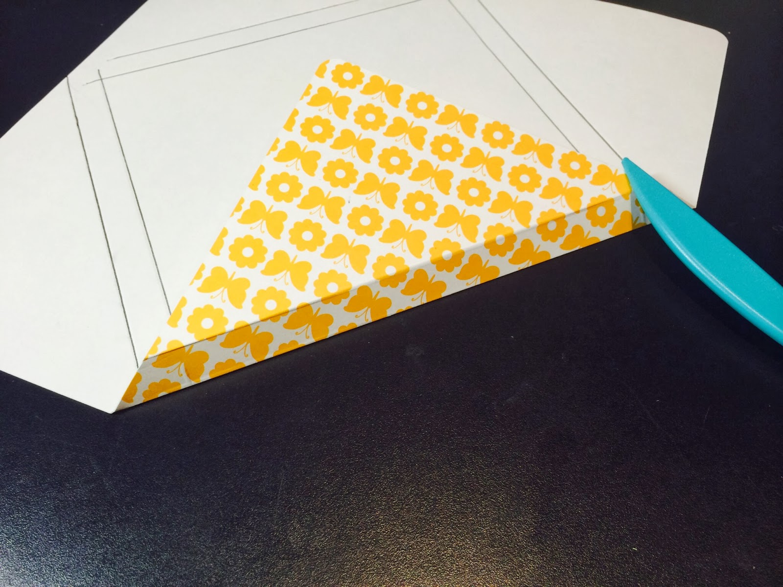 The NonCrafty Crafter Making a card box using the WRMK Envelope Punch