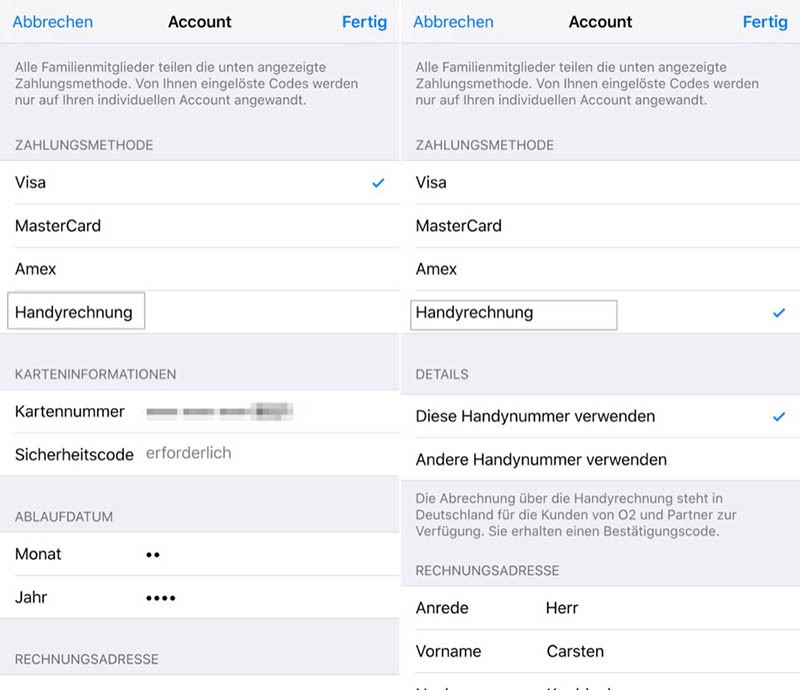 Seguridad Apple Apple ofrece Carrier Billing en Alemania con Telefónica