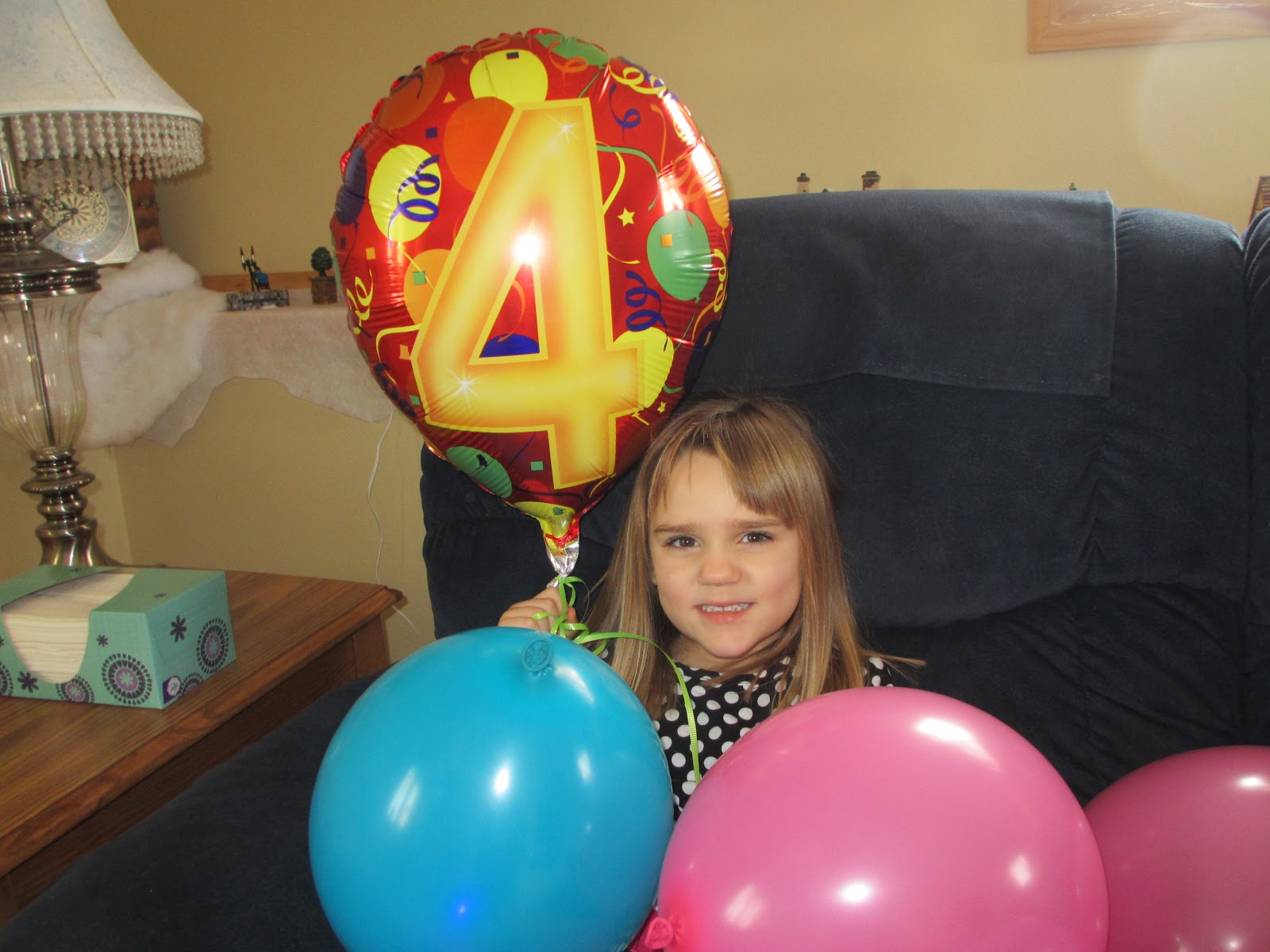 The Huseby Post Happy 4th Birthday Madeline!