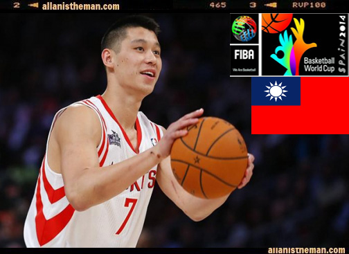 Jeremy Lin to play for Taiwan in 2014 FIBA Basketball World Cup