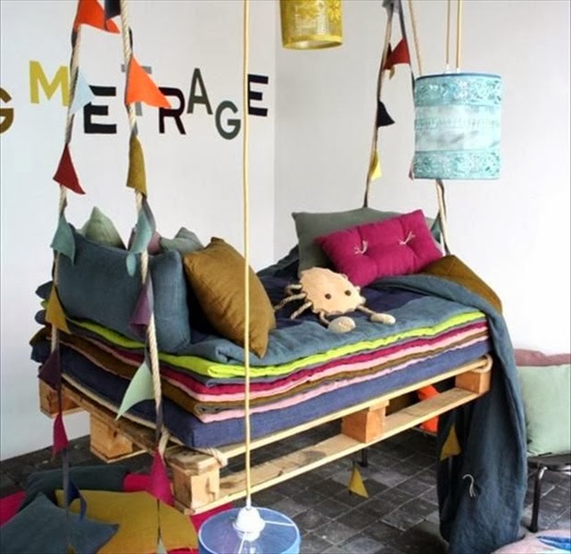 cama divertida palet