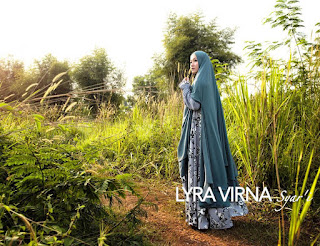 Model Gamis Lyra Virna Syar'i Terbaru