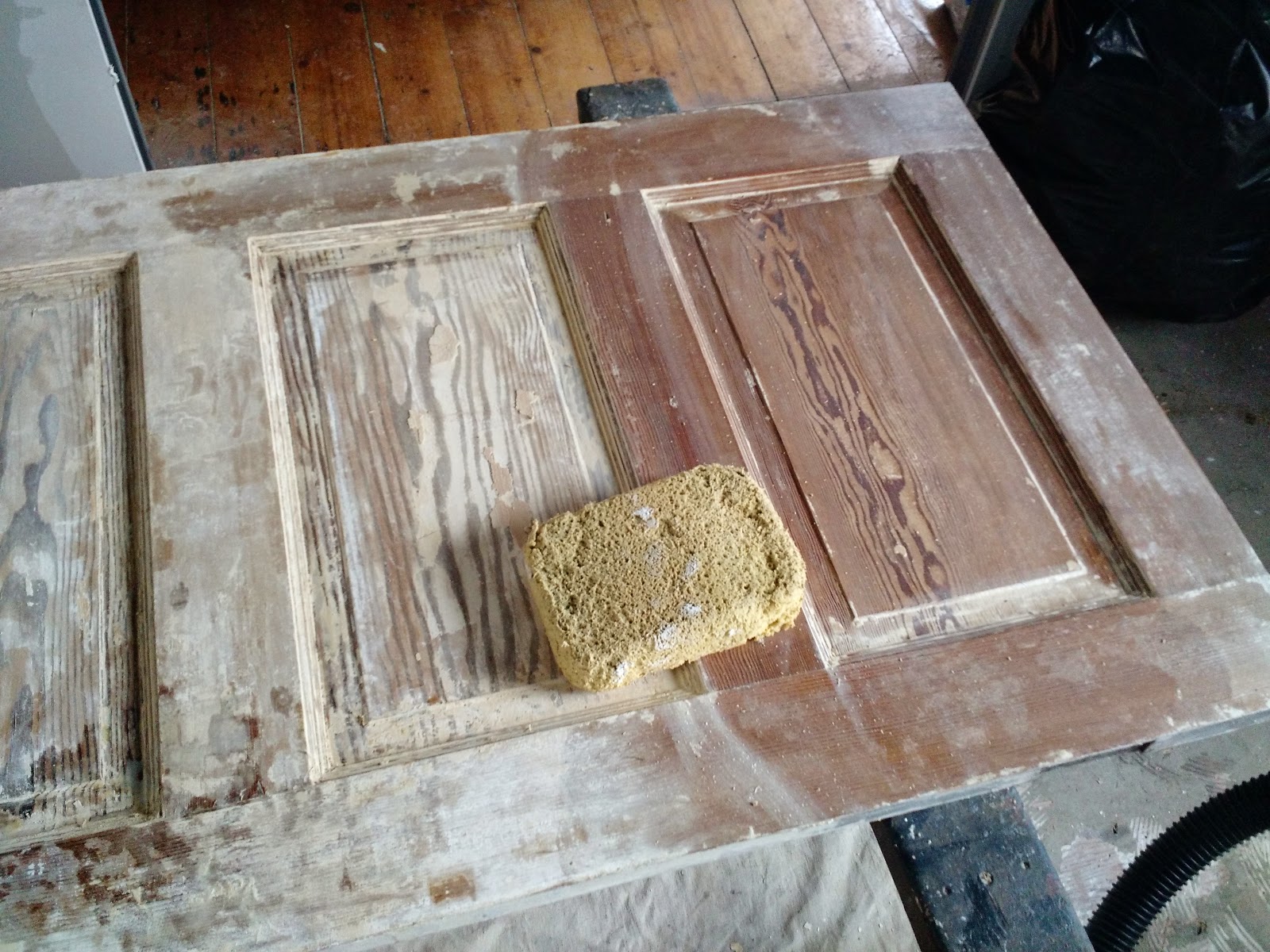 DIY How to Strip Paint from 100 Year Old Doors & Brick