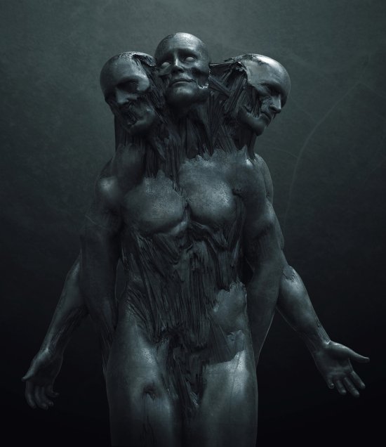 As sombrias ilustrações e modelos 3D de fantasia, ficção e terror de Elias Ravanetti Elias Ravanetti artstation arte ilustrações modelos 3D sombrias terror fantasia ficção