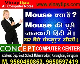Mouse  क्या है? Mouse की पूरी जानकारी हिंदी में।  