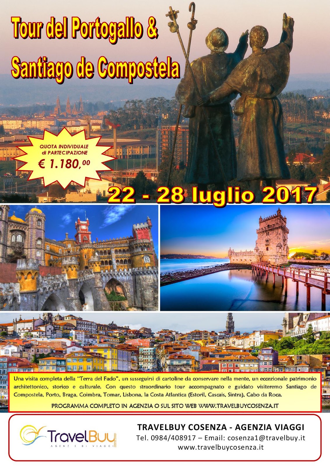 TOUR, GITE E PELLEGRINAGGI da Cosenza/Rende/Montalto Uffugo (e provincia) Tour del TOUR, GITE E PELLEGRINAGGI da Cosenza/Rende/Montalto Uffugo (e provincia) Tour del
