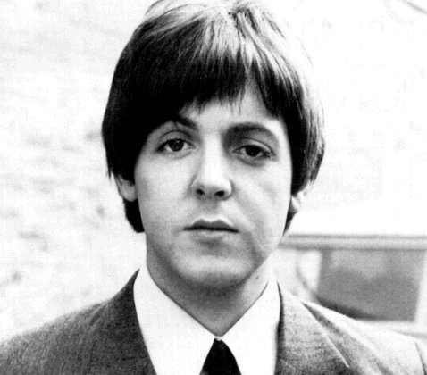 thefab4dozen: P/Faul McCartney's hair part and head size