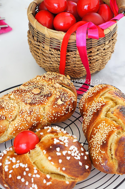 Traditional Greek Easter Bread-Tsoureki