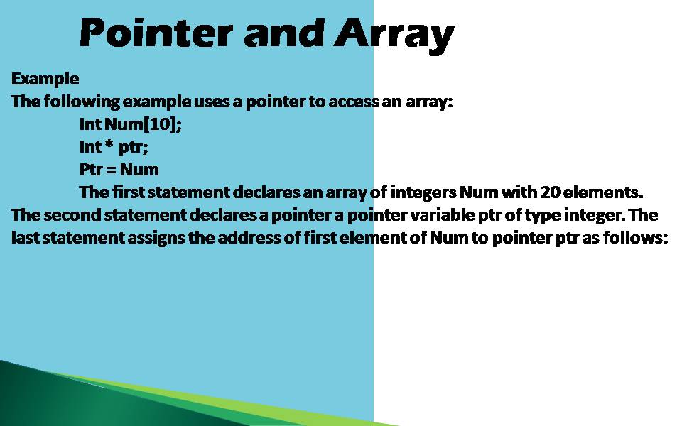 What is a pointer to a pointer in C? I.T Students House