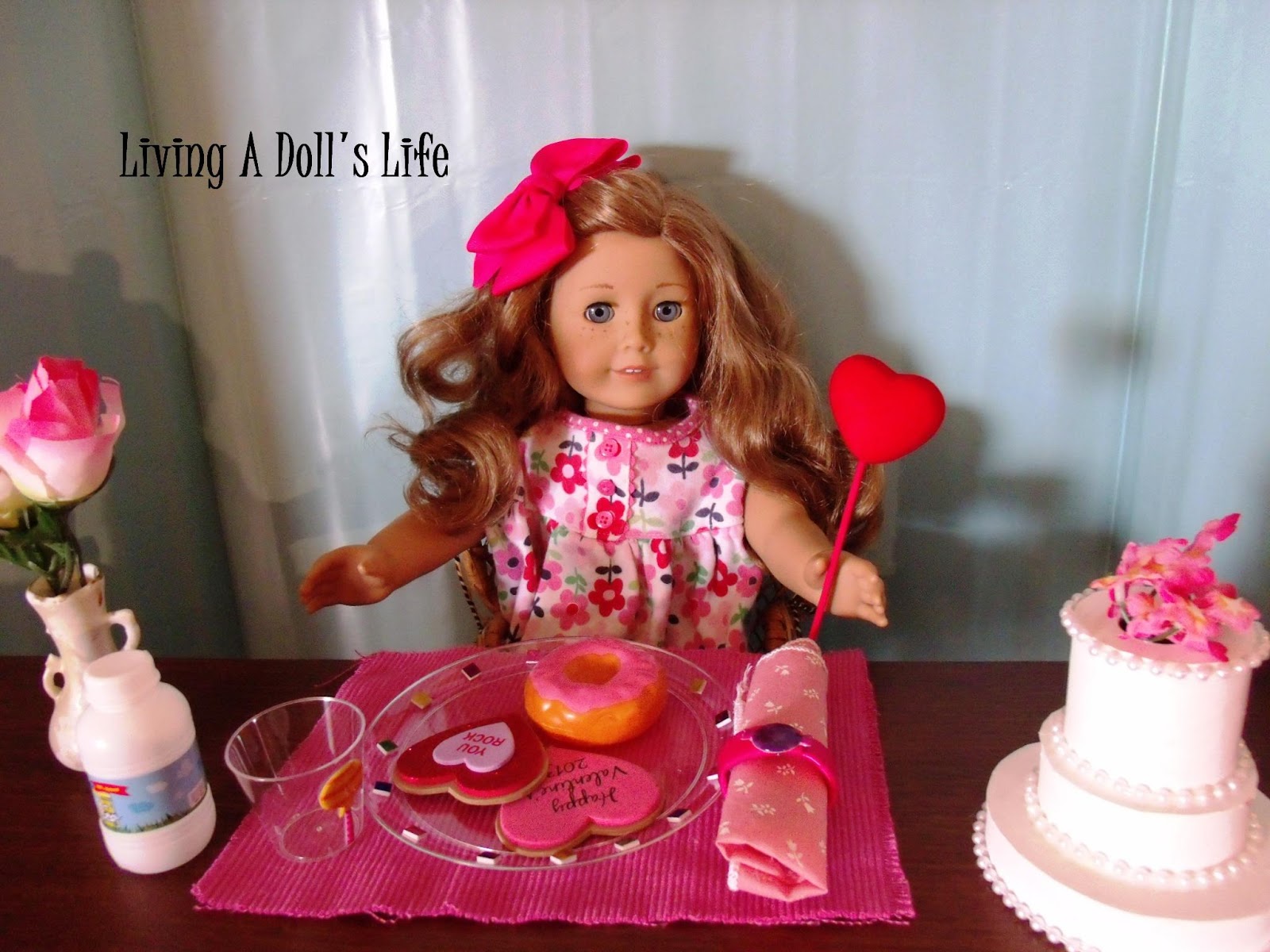 Living A Doll's Life How To Make 18" Doll Table
