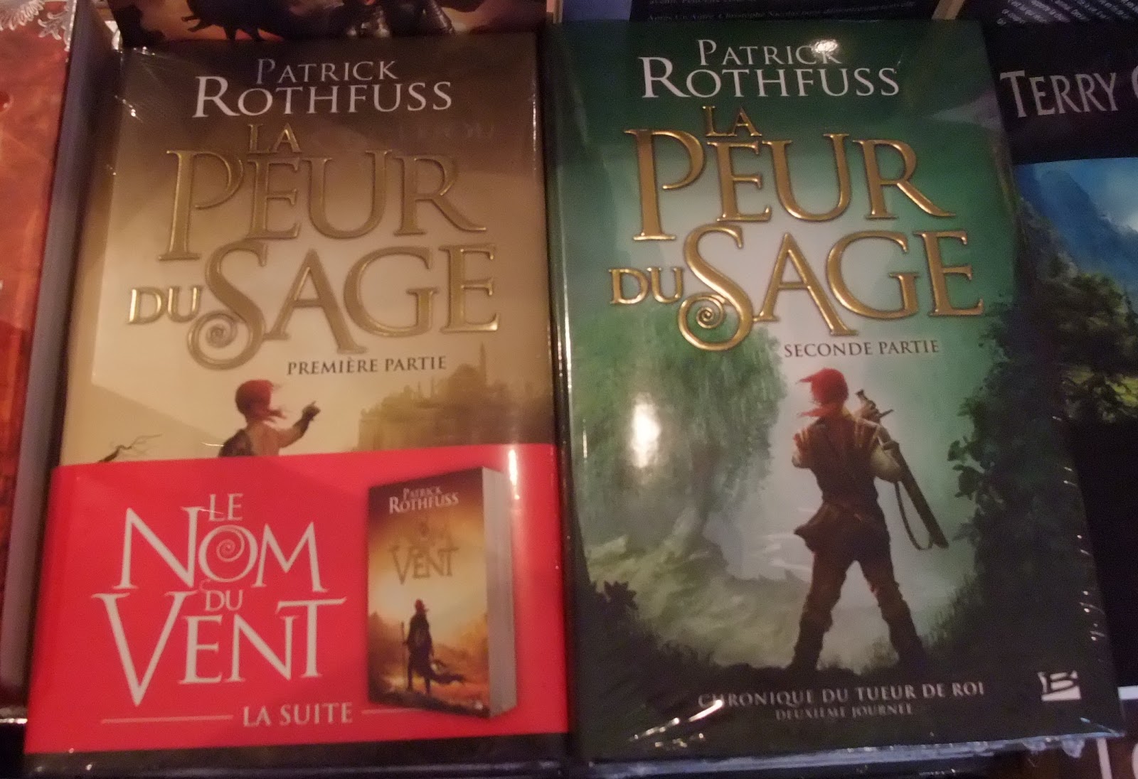 La suite de "Le Nom du vent" de Patrick Rothfuss chez Bragelonne