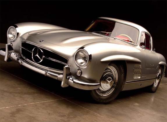 أروع وأفخم تصاميم السيارات Mercedes-Benz 300SL Model 1954