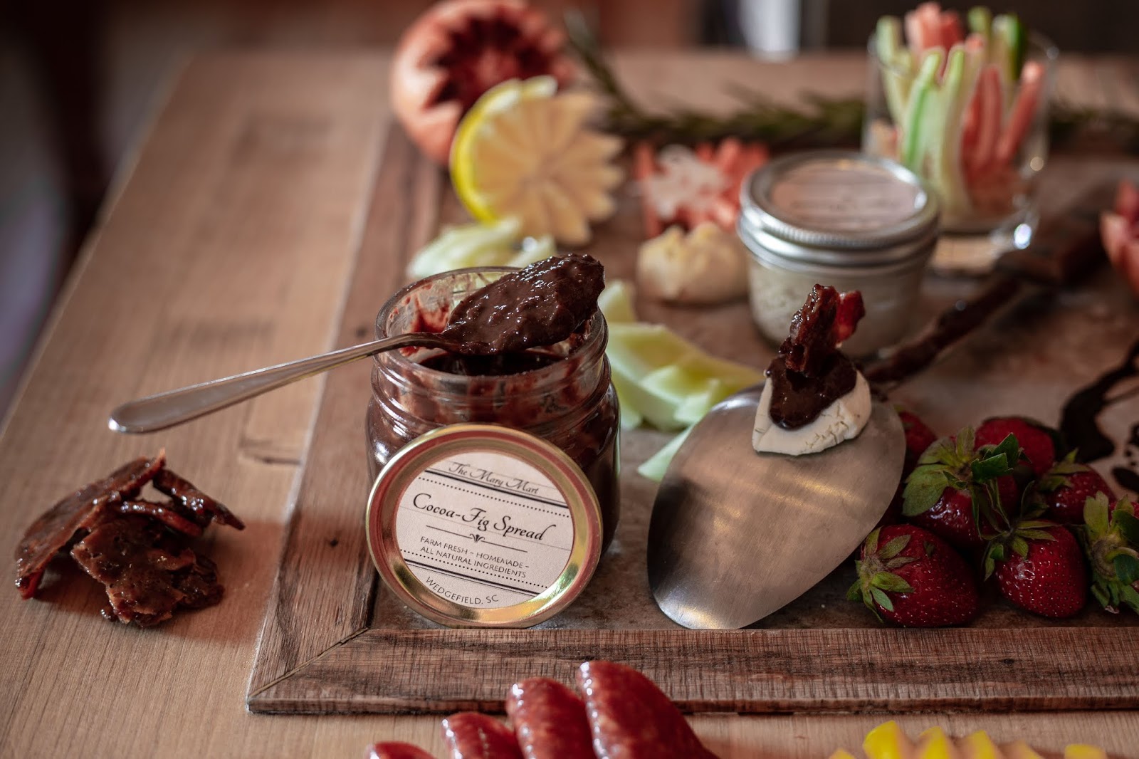 Cooking With Mary and Friends Cocoa Fig Spread