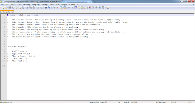 Software Editing Website Notepad++ - Dunia Programming
