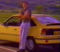 Campanha do Kadett GS apresentado em 1991: modelo esportivo de um grande sucesso da Chevrolet.