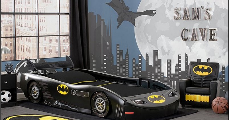 Batman Bedroom Decorating Ideas, Batman Bed Twin