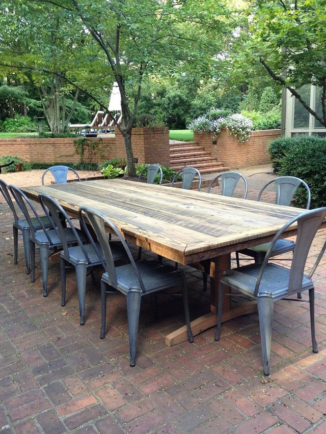 Outdoor Farmhouse Table For Furnitur Inspiration Outdoor Farmhouse Table For, Outdoor Farm Table