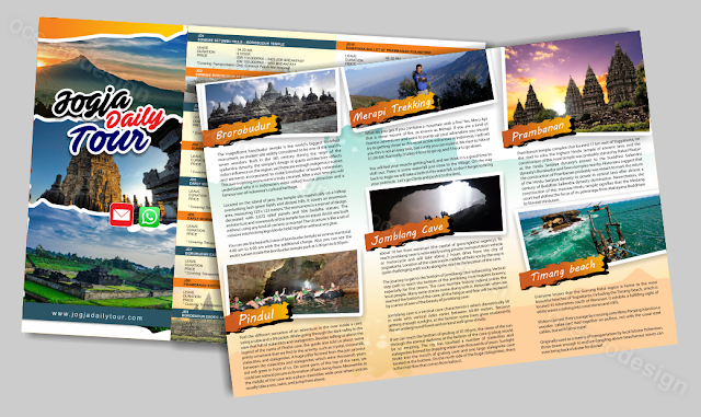 Desain Brosur Wisata Jasa Desain Grafis Jogja