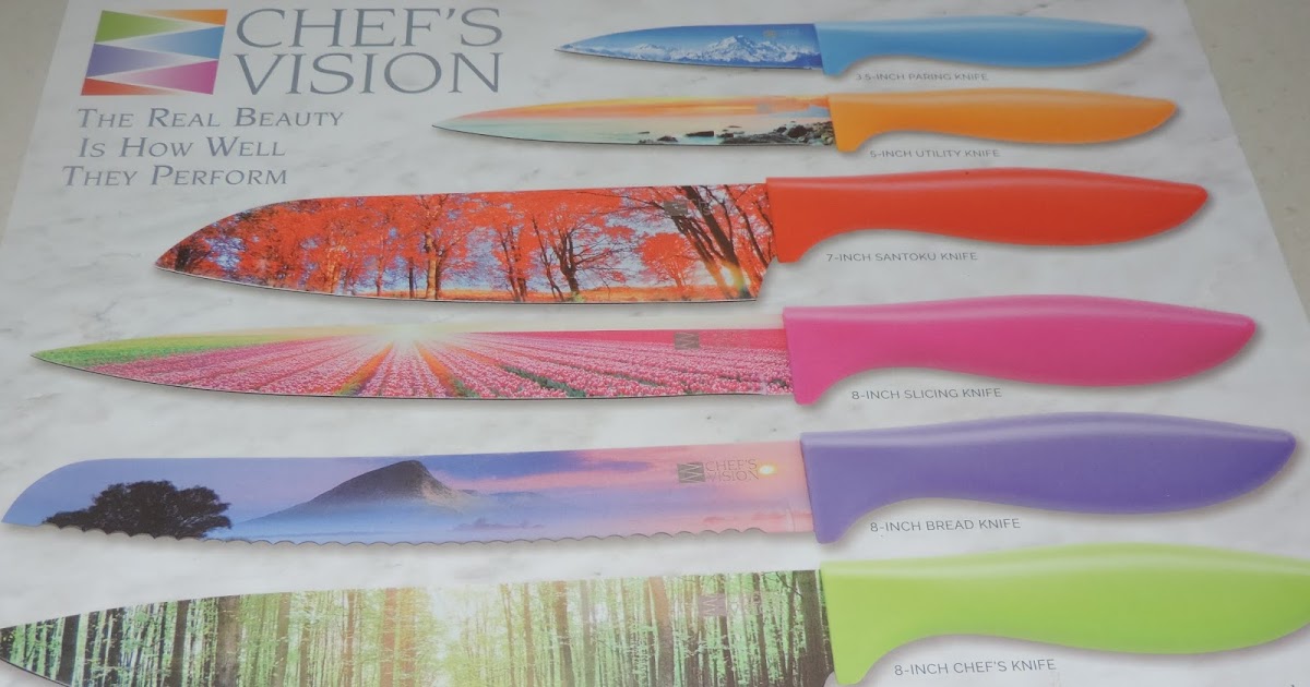 Mail4Rosey Chef's Vision Knife Set These are Fantastic!