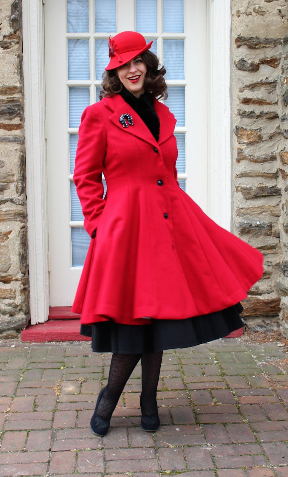 Handmade By Heather B: Lady in Red - McCalls 6800